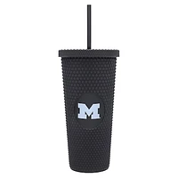 Michigan Wolverines 24oz. Logo Studded Tumbler