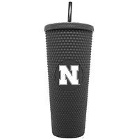 Nebraska Huskers 24oz. Logo Studded Tumbler