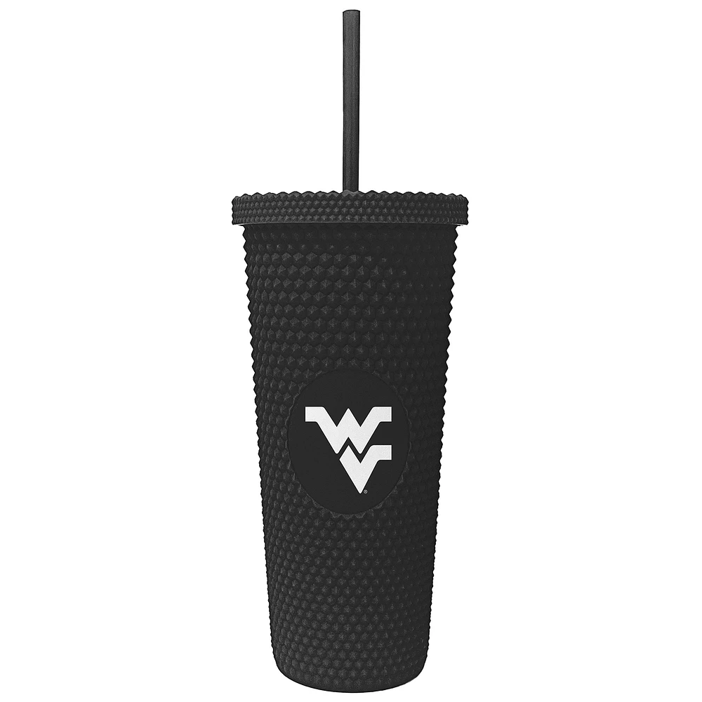 West Virginia Mountaineers 24oz. Logo Studded Tumbler