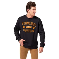 Men's League Collegiate Wear  Black Tennessee Volunteers Bendy Arch Essential Pullover Sweatshirt