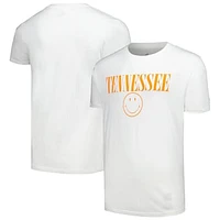 Men's League Collegiate Wear White Tennessee Volunteers Smiley All American T-Shirt