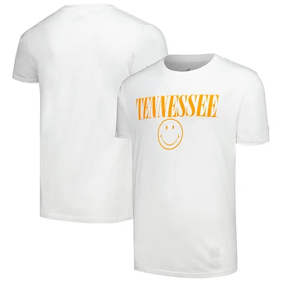 Men's League Collegiate Wear White Tennessee Volunteers Smiley All American T-Shirt