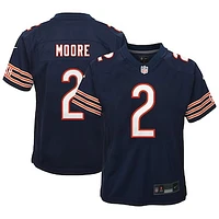 Youth Nike D.J. Moore Navy Chicago Bears Game Jersey