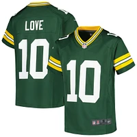 Youth Nike Jordan Love Green Bay Packers Game Jersey