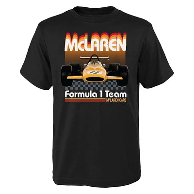 Youth Black McLaren F1 Team '70s T-Shirt