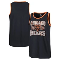 Men's '47 Navy Chicago Bears Upload Franklin Tank Top