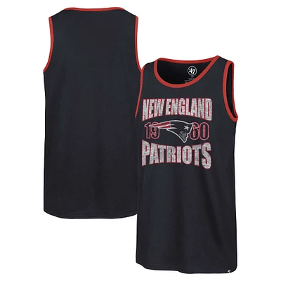 Men's '47 Navy New England Patriots Upload Franklin Tank Top