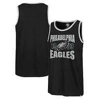 Men's '47 Black Philadelphia Eagles Upload Franklin Tank Top