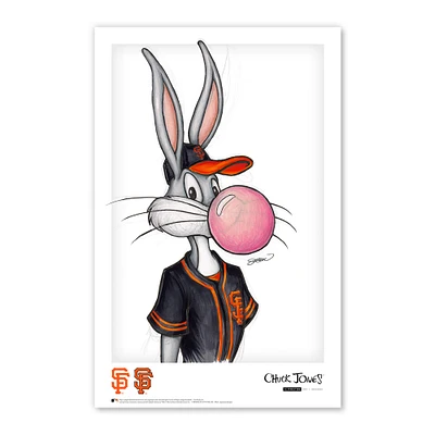 Bugs Bunny San Francisco Giants 11" x 17" Poster Print