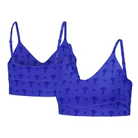 Women's Terez Royal Philadelphia Phillies Active Bra