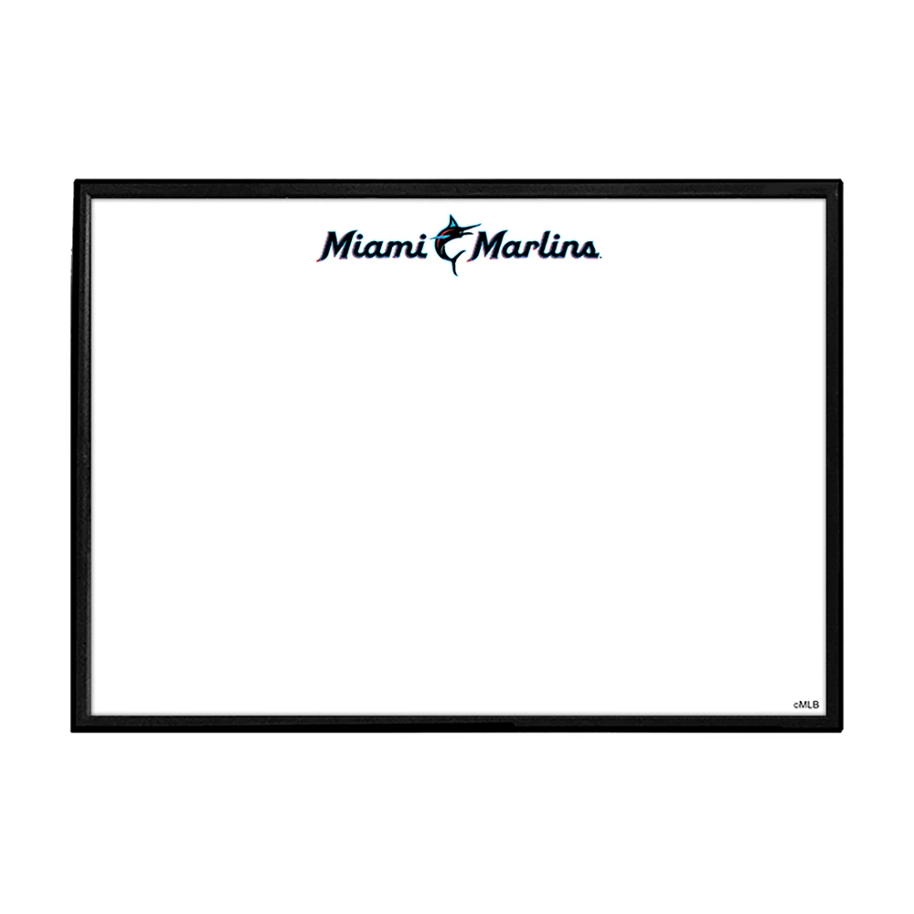 Miami Marlins 27" x 19" Dry Erase Wall Sign