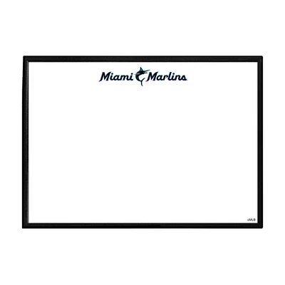 Miami Marlins 27" x 19" Dry Erase Wall Sign