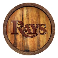 Tampa Bay Rays 20.25" x 20.25" Faux Barrel Top Sign