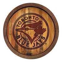 Toronto Blue Jays 20.25" x 20.25" Faux Barrel Top Sign