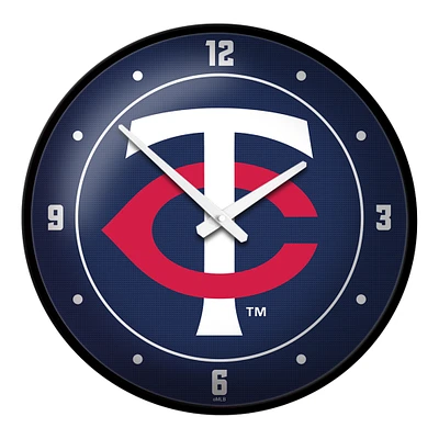 Minnesota Twins 17.5" Modern Disc Wall Clock