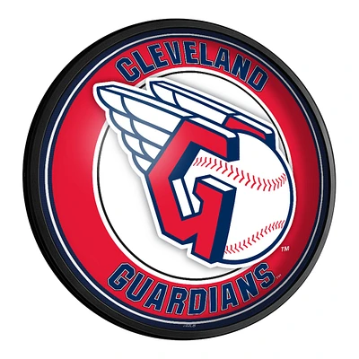 Cleveland Guardians 18'' Round Slimline Illuminated Wall Sign