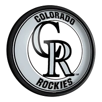 Colorado Rockies 18'' Round Slimline Illuminated Wall Sign