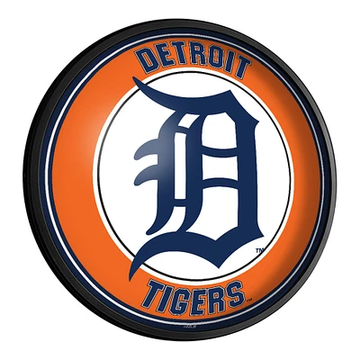 Detroit Tigers 18'' Round Slimline Illuminated Wall Sign