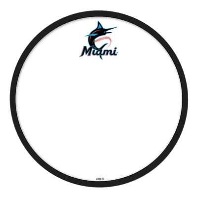 Miami Marlins 17.5" Modern Disc Dry Erase Wall Sign