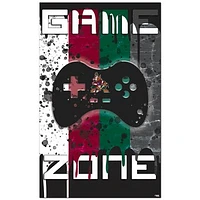 Arizona Coyotes 11" x 19" Grunge Wall Art