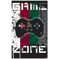 Arizona Coyotes 11" x 19" Grunge Wall Art