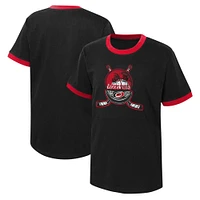 Youth Black Carolina Hurricanes Ice City T-Shirt