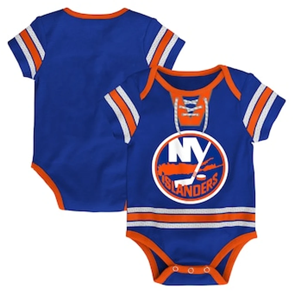 Infant Royal New York Islanders Hockey Jersey Bodysuit