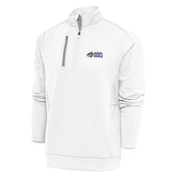 Men's Antigua Fort Myers Mighty Mussels Generation Quarter-Zip Pullover Top