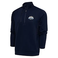 Men's Antigua  Navy Lake County Captains Generation Quarter-Zip Pullover Top
