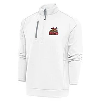 Men's Antigua Modesto Nuts Generation Quarter-Zip Pullover Top