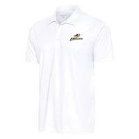 Men's Antigua  White Akron RubberDucks Tribute Polo