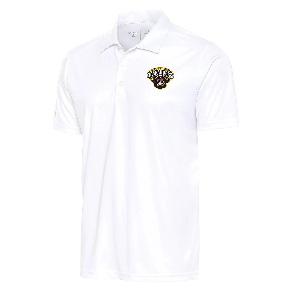 Men's Antigua White Bradenton Marauders Tribute Polo