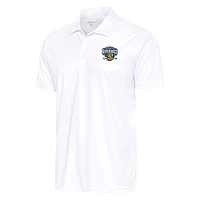 Men's Antigua  White Charleston RiverDogs Tribute Polo