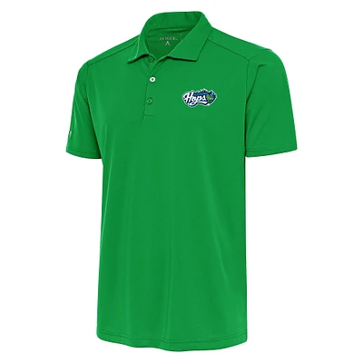 Men's Antigua  Kelly Green Hillsboro Hops Tribute Polo