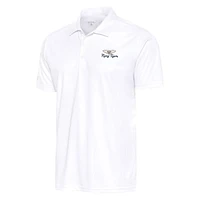 Men's Antigua  White Lakeland Flying Tigers Tribute Polo