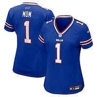 Women's Nike Number 1 Mom Royal Buffalo Bills Game Jersey