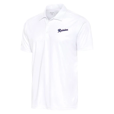 Men's Antigua  White Tacoma Rainiers Tribute Polo