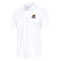 Men's Antigua  White Toledo Mud Hens Tribute Polo