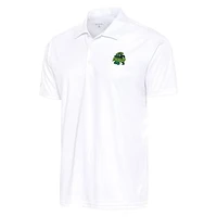 Men's Antigua  White Eugene Emeralds Big & Tall Tribute Polo