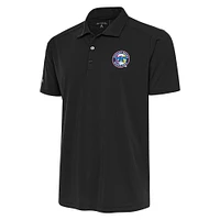Men's Antigua  Charcoal Jersey Shore BlueClaws Big & Tall Tribute Polo