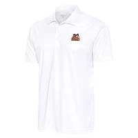 Men's Antigua  White Modesto Nuts Big & Tall Tribute Polo