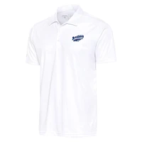 Men's Antigua  White Pensacola Blue Wahoos Big & Tall Tribute Polo