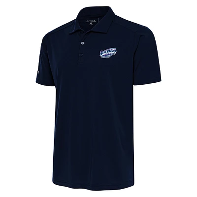 Men's Antigua  Navy Pensacola Blue Wahoos Big & Tall Tribute Polo