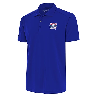 Men's Antigua  Royal Stockton Ports Big & Tall Tribute Polo