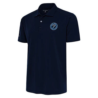 Men's Antigua  Navy Sugar Land Space Cowboys Big & Tall Tribute Polo