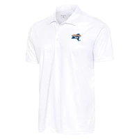 Men's Antigua  White Syracuse Mets Big & Tall Tribute Polo