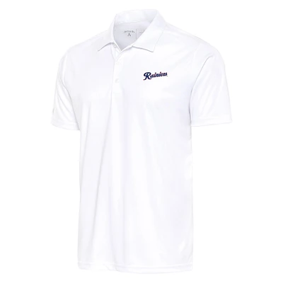 Men's Antigua  White Tacoma Rainiers Big & Tall Tribute Polo