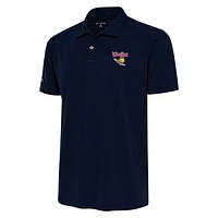 Men's Antigua  Navy Worcester Red Sox Big & Tall Tribute Polo