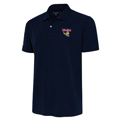 Men's Antigua  Navy Worcester Red Sox Big & Tall Tribute Polo