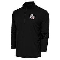 Men's Antigua Rocket City Trash Pandas Tribute Quarter-Zip Pullover Top